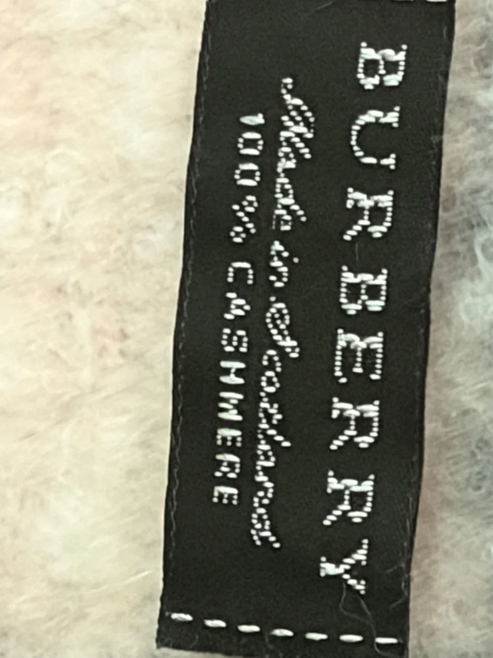 BURBERRY PINK WHITE GRAY CHECK PLAID OVERSIZED CASHMERE SCARF